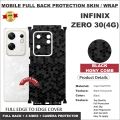 INFINIX ZERO 30 4G FULL BACK 360 premium Protection Skin Wrap full cover Premium Quality. 