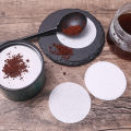 100Pcs/Bag Round Coffee Filter Paper Mocha Pot Ice Drop Pot Filter Paper Espresso Coffee Maker Dripper Coffee Filters Tools. 