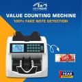 Value Counting Function Machine NW-990 / 100% Fake Note Detection / IR, UV, MG, MT, CIS Detecting Functio / Connect With Printer / Cash counting Machine. 