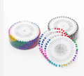 Pearl Hijab Pins Water Drop Pins Wheels Of 40 Pins For Women Safety Scarf Pins.Pack of  Hijab Pins Multi Color Hijab Pin Scarf pins. 