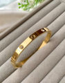 Premium Golden Kara – Special  Offer Precious golden kara, Premium quality/ Beautiful Shiny/ Elegant Golden and Silver colour/ bangle for Girls and Women, Fashion jewellery for girls, Stainless Steel.. 