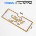 Premium Acrylic Design Baat Pakki Acrylic Envelopes. 