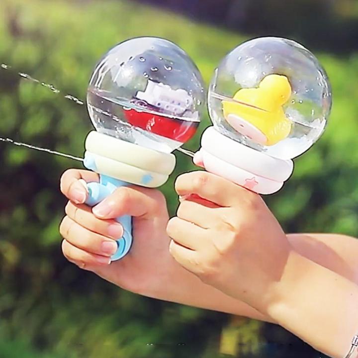 Water Light Cartoon Spray Machine Bath Splashing Toys for Boys Kids Summer Outdoor Swimming Party Toy Children's Day Gifts