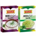 Radish Raita, Green Raita, 2 Pack of Raita Ponteland Foods. 