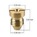 Foam Cannon Orifice Nozzle Tips And Foam Maker, Universal 1.1 Mm Thread Nozzle And Mesh Filter For Snow Foam Lance, 3000 Psi. 
