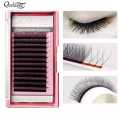 Qeelasee Y Shape Lash Extension Mink Volume YY Individual Eyelash(0.05D9mm) Professional Natural Soft False Eye lash Supplies. 