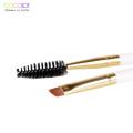 Eyebrow Brush+Eyebrow Comb beauty eyebrow brush professional makeup brushes for eye Brow Brush blending eye. 