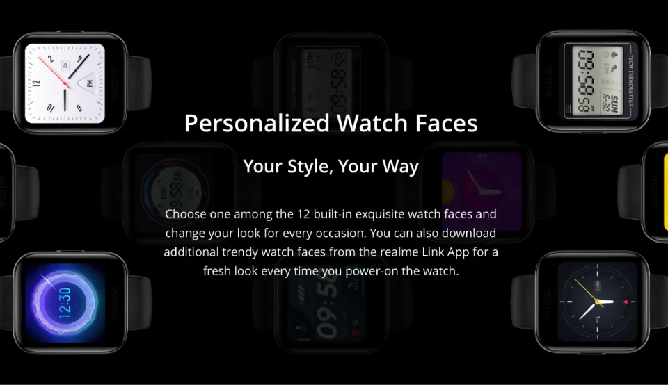 Realme Smartwatch Realme Watch App Ios Realme Watch Smart Watch