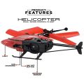 Remote Control Flying Helicopter & Hand Sensor, Charging USB,3D Light Helicopter. 