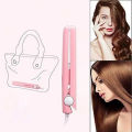 Pack of 2 Travel Mini Hair Flat Iron Ceramic Plate Hair Straightener & Straightener For Girls | Home Assistant. 