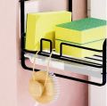 Wall Mounted Shelf Iron Storage Shelves for Kitchen Decoration Drainer Rack. 