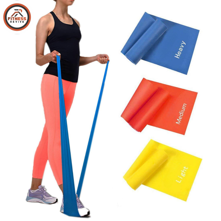 Resistance Bands Set of 3 (Light, Medium, Heavy) – Thera Band | Full ...