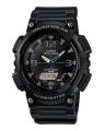 Casio Digital Youth Black Dial With Black Rubber Strap Men's Watch - AQ-S810W-1A2VDF. 
