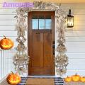 Autumn Leaf Garland Maple Cane Realistic Leaf Vine for Autumn Home Decor Fall Fake Vines. 