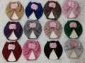 Pack Of 8 Turban Baby Girl Caps Bow Headband Stylish Caps. 