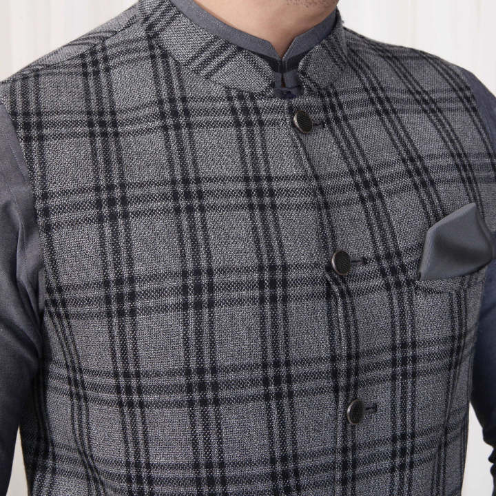 V&S%20Men%E2%80%99s%20Waistcoat%20%E2%80%93%20BLACK%20CHECK%20(ART265)%20-%20Image%203