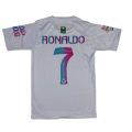New alnasser cr7 white soccer jersey for adults. 