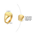 KINGS AND NOBILITY JEWELRY PINKY SIGNET RINGS FOR STYLISH GENTLEMEN ENGRAVABLE RING GIFT FOR HER AND HIM. 