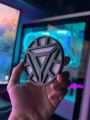 Iron Man Arc Reactor Coaster Holder | Superhero Desk Decor | Coffee Cup Coaster Stand. 