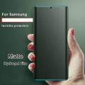 Samsung S24 Ceramic Matte Flexible Screen Protector Fiber Sheet 100% Original Full Edge to Edge unbreakable Temper. 