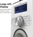 i-box Tune DAB Radio Portable, DAB/DAB Plus Radio, FM Radio, Portable Bluetooth Speaker, Digital Radio with USB Charging for 10 Hours Playback, Bluetooth Stereo Speakers, Rechargeable ( 79275PI/14 Black). 