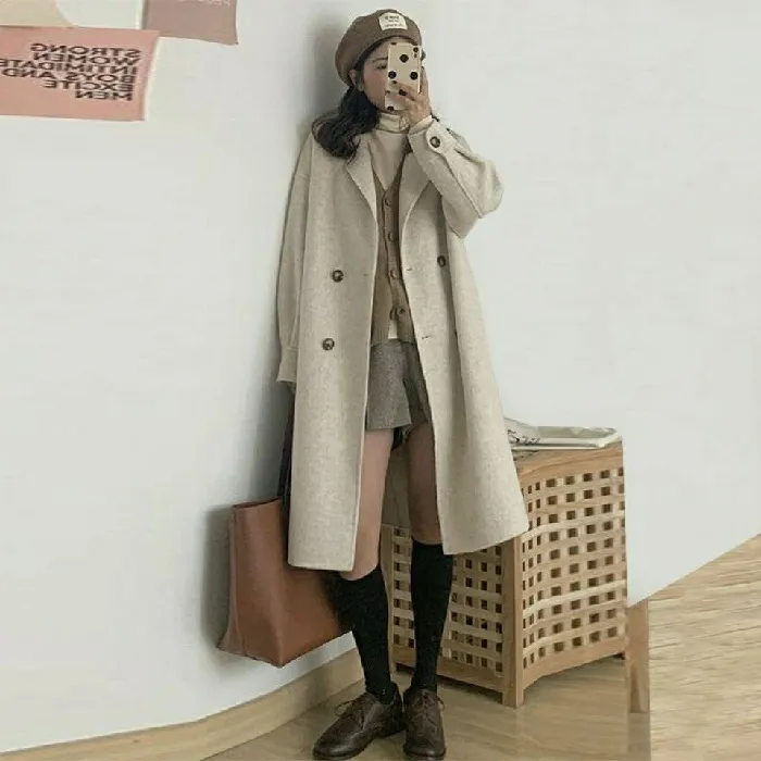 Yfashion%20Women%20Wool%20Pea%20Coat%20Trendy%20Suit%20Collar%20Long%20Sleeves%20Over%20Coats%20Casual%20Solid%20Color%20Mid-length%20Thickened%20Jacket%20color%20-%20Image%202