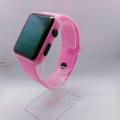 Led smart watch Red digits watch smart style led watch in Multicolors M4 led watch for boys girls. 