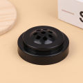 8 Holes Mini Flagpole Base Flag Stand Hand Wave Flag Stand Portable Desk Flag Stand Black Plastic For Office Home Decor Natuo. 