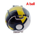 Random 7CM Pokeball Pokemon big ball Anime action figure Pikachu Litten Psyduck Squirtle Bulbasaur Go Toy boy kid Birthday Gift. 