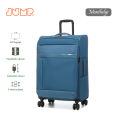JUMP Monthelys Soft Expandable Suitcase Luggage Trolley TSA Lock 4 Wheels. 