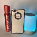 High Quality Slim Transparent Ring Case For Iphone 7 Plus | 8 Plus Camera Protection Phone Case. 