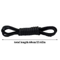 Round Waxed Shoelaces High Quality Premium Black Brown White Cotton Formal Shoe Lace Men Women Shoelace. 