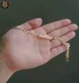 Gold/Silver Color Chain Link Bracelet for Women Ladies New Style Copper Beads Bracelet Jewelry. 