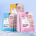 Pack of 10 / 5 Fruit Plant Extract Moisturizing Brighten Facial Sheet MaskS Hydrating, Radiance Boost, Calming, Skin Care Sheet Masks (RANDOM). 