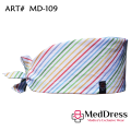 MedDress Designed Surgical Caps | ART# MD-109 | Surgical Caps for Doctors | Unisex Surgical Caps | Premium Quality Surgical Caps. 