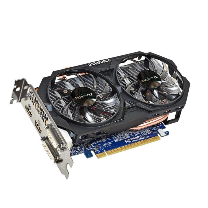 Gigabyte GeForce GTX 750Ti OC 2GB GDDR5 128Bit