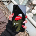 Casinglee for Samsung Galaxy A71 Case Tempered Glass Protector Mirror Couple Back Cover SUP Supreme Design Samsung A71 case cover For girls and Boys. 