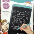 LCD Writing Tablet Pad For Kids Electric Drawing Board Digital Graphic Drawing Pad With Pen 8.5 Inches - Black. 