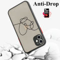 S20 Matte FE S224 UltrA05 S2A55 A3A34 A33 A52 5G A5 Samsung A543 A32 5 A13 A S23 Plus S21 FE Cover Aesthetic Shock Resistant Case. 