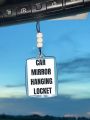 Customize Your Pictures, Car Rear View Mirror Hangings Locket, Car Ism Decoration, Car Hanging Accessories, Customize Your Pictures, Customize Dua, Customize Your Name, Customize Locket, Customize, Apni Pasand Ki 2 Diffrent Photos Customize Krwa Sakty Hy. 
