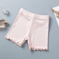 Pack of 3 100% Cotton Girls Safety Pants Top Quality Kids Short Pants Underwear Children Summer Cute Shorts Underpants For 3-10 Years Old. 