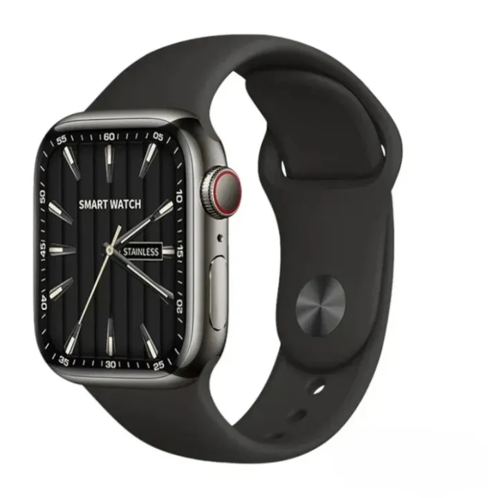 "N9%20Max%20Smart%20Watch%20%7C%20Stainless%20Steel%20%7C%203%20Straps%20Included%20%7C%20Unisex%20%7C%202.02''%20HD%20IPS%20Display%20%7C%20Bluetooth%20Calling%20&%20Comprehensive%20Fitness%20Tracking"%20-%20Image%205