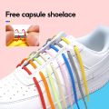 Shoelace, Elastic No Tie Shoelaces Adjustable Shoe String Shoe Lace for Kids and Adults Sneakers Lazy Shoelace with Metal Lock. 