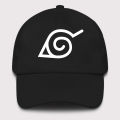 Naruto Cap Leaf Sign Ninja Black Stylish Hat Fashion Anime Love. 