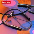 LENOVO HE-05 NECK BAND BLUETOOTH 5.0 SMART LOOK CLASSIC SOUND AND HIGH BATTERY. 