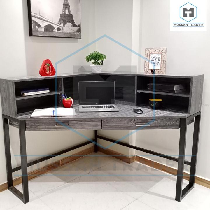 Computer Table / Office Table / Study Table / V-Shaped Computer Table