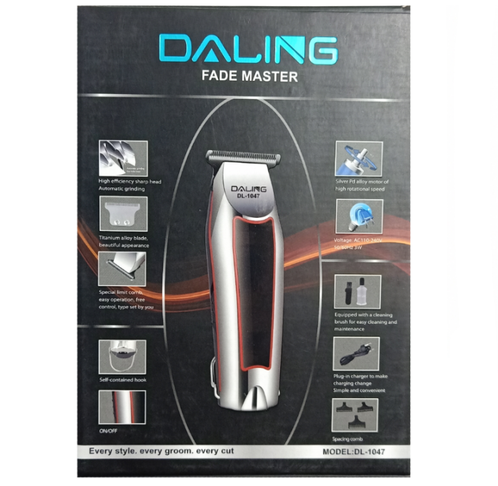 Daling%20DL-1047%20Electric%20Rechargeable%20Hair%20and%20Beard%20Trimmer%20highly%20sharp%20precise%200.2mm%20accurate%20cutting%20with%203%20%20(1%20%C2%B9/%C2%B2)%20clips%20Professional%20Hair%20Trimmer%20-%20Image%204