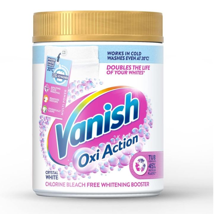 VANISH WASHING POWDER OXI ADVANCE CRYSTAL WHITE 470 GM