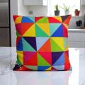 16x16 Digital Print Luxury Cushion Cover with Silk Back and Zip Closure for Sofa and Home Decoration by Mehman Bazar. 