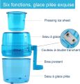 Techmanistan Ice Gola Maker Machine, Slushy Manual Ice Crusher Crushed Slush Maker, No Electricity Required. 